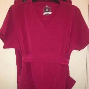 Dickies Black Label 100% Polyester Scrubs Set Lg